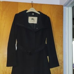 Burberry women's wool trench